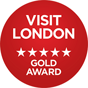 Visit London Gold award Logo